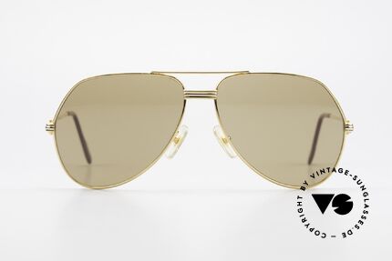 Cartier Vendome LC - L Original Cartier Mineral Lenses, mod. "Vendome" was launched in 1983 & made till 1997, Made for Men