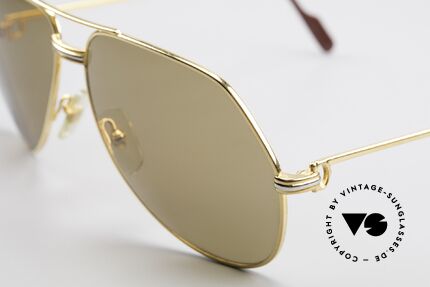 Cartier Vendome LC - L Original Cartier Mineral Lenses, orig. Cartier sun lenses with the HIDDEN Cartier LOGO, Made for Men