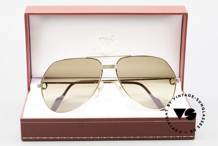 Cartier Vendome LC - L Original Cartier Mineral Lenses, lenses have TINY scratches (due to long-term stocking), Made for Men