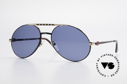 Bugatti 02927 Large 80's Sunglasses For Men Details