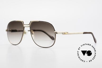 Cazal 710 80's Sunglasses Extremely Rare, unusual and well balanced frame finish (size 56/16), Made for Men