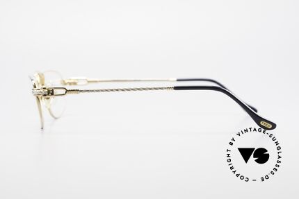 Fred Demi Lune Half Moon Reading Glasses, temples and bridge are twisted like a hawser; UNIQUE, Made for Men and Women