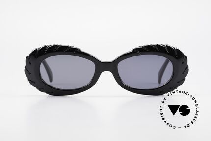 Claude Montana 705 1990's Design by Alain Mikli, well-known for massive designs and heavy XL frames, Made for Women
