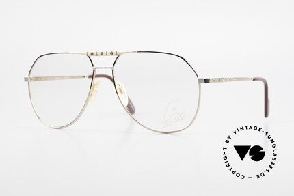 Alpina FM27 Classic Aviator Eyeglasses 80s, classic VINTAGE aviator eyeglass-frame by ALPINA, Made for Men