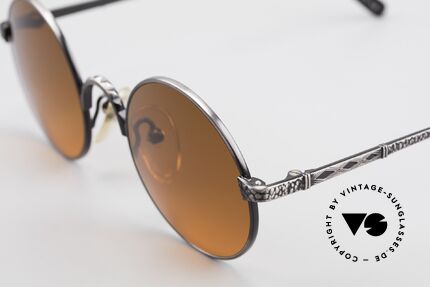 Jean Paul Gaultier 55-9671 Round 90's JPG Sunglasses, NO RETRO shades, but an old 90s JPG Original, Made for Men and Women