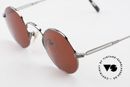 Jean Paul Gaultier 55-0172 Round 90's JPG Sunglasses, new old stock (like all our rare vintage sunglasses), Made for Men and Women