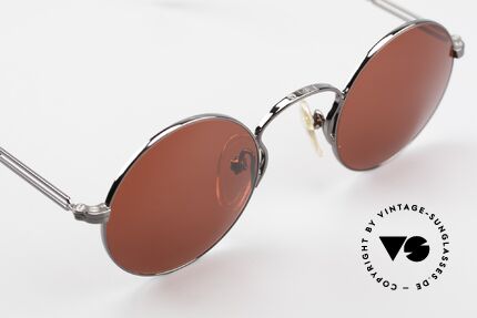 Jean Paul Gaultier 55-0172 Round 90's JPG Sunglasses, NO RETRO shades, but an old J.P. Gaultier original, Made for Men and Women