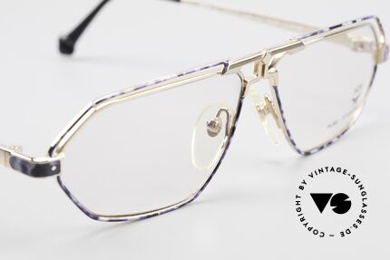 MCM München 13 Titanium Frame Blue Patterned, unworn, NOS (like all our old vintage MCM ORIGINALS), Made for Men and Women