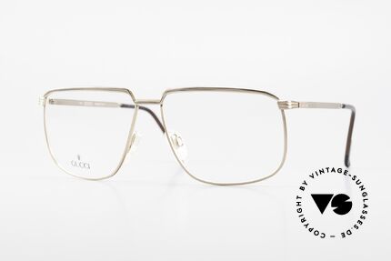 Gucci 1214 Classic 80's Eyeglasses Unisex, classic vintage designer eyeglasses by GUCCI, Made for Men and Women