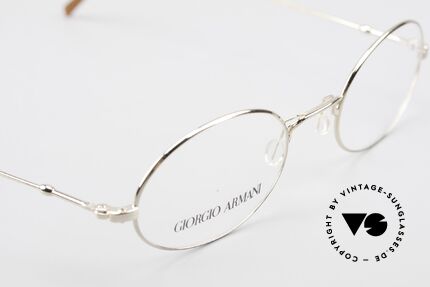 Giorgio Armani 1004 Small Oval Eyeglass Frame, unworn original from the mid. 1990's (EXTRA SMALL), Made for Men and Women