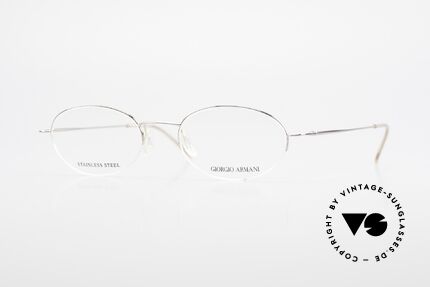 Giorgio Armani 26N Small Oval Eyeglasses Nylor, Giorgio Armani, Mod. 26N, col. 7T0, Gr. 45/18, 130, Made for Men and Women