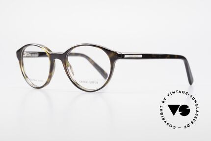 Giorgio Armani 467 Unisex Panto Eyeglass-Frame, unisex Panto model with flexible spring hinges, Made for Men and Women