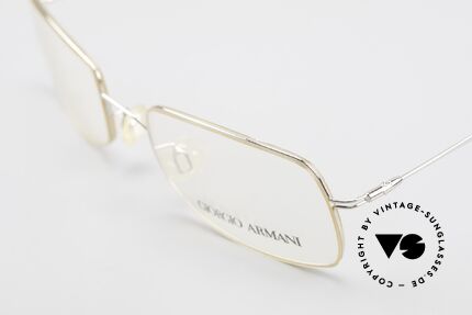 Giorgio Armani 1091 Small Wire Glasses Unisex, unworn original from the mid. 1990's (extra SMALL), Made for Men and Women