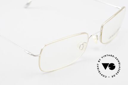 Giorgio Armani 1091 Small Wire Glasses Unisex, the metal frame can be glazed with lenses of any kind, Made for Men and Women