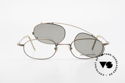 Koh Sakai KS9706 Original Made in Japan Frame, unworn, NOS (like all our old L.A.+ Sabae eyeglasses), Made for Men and Women