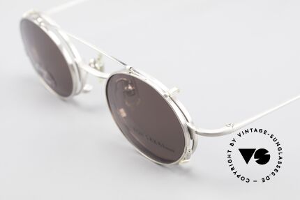 Koh Sakai KS9711 Small Oval Glasses Clip On, made in the same factory like Oliver Peoples & Eyevan, Made for Men and Women