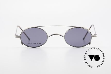 Koh Sakai KS9591 Small Oval Eyeglasses Clip On, Koh Sakai, BADA and OKIO have been one distribution, Made for Men and Women