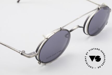 Koh Sakai KS9591 Small Oval Eyeglasses Clip On, accordingly, the same TOP QUALITY / "look-and-feel", Made for Men and Women
