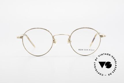Koh Sakai KS9403 Small Oval Panto Frame Clip On, Size: extra small, Made for Men and Women