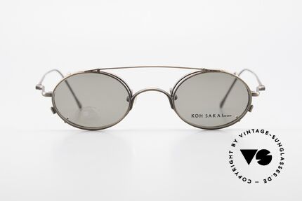 Koh Sakai KS9541 Oval Eyeglasses With Clip On, Koh Sakai, BADA and OKIO have been one distribution, Made for Men and Women