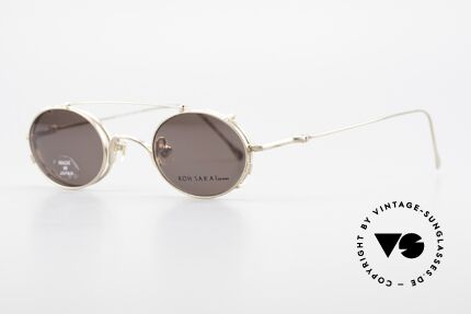Koh Sakai KS9541 90s Oval Frame Made in Japan, designed in Los Angeles and produced in Sabae (Japan), Made for Men and Women