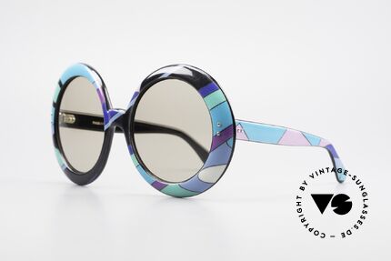 Emilio Pucci XXL Oversized 60's Sunglasses, stars like Sophia Loren, Grace Kelly, Marilyn Monroe ..., Made for Women
