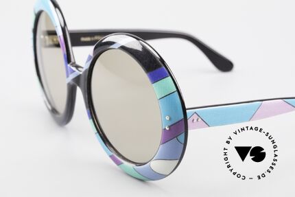 Emilio Pucci XXL Oversized 60's Sunglasses, Jacqueline Kennedy wore the Pucci creations in the 60's, Made for Women