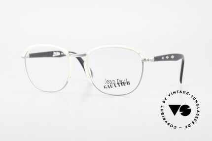 Jean Paul Gaultier 55-1273 Old Vintage 90's Specs JPG, 90's vintage Gaultier designer eyeglass-frame, Made for Men and Women
