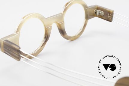 P. Klenk Bold 022 Horn Frame Twistable Temples, Size: medium, Made for Men and Women