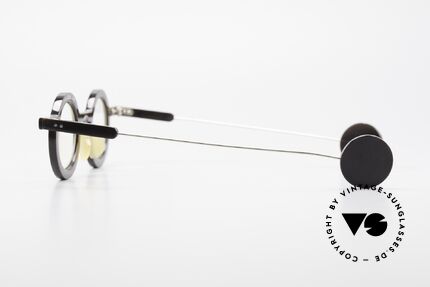 P. Klenk Rugby 014 Genuine Horn Glasses Round, the frame can be glazed with prescriptions or sun lenses, Made for Men