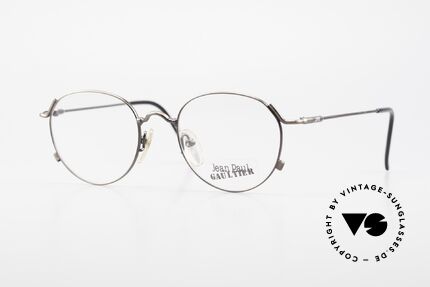 Jean Paul Gaultier 55-2176 JPG Panto Glasses 90s Original, unique designer frame by Jean Paul GAULTIER, Made for Men and Women