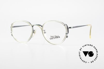 Jean Paul Gaultier 55-3271 Panto 90's Designer Glasses, vintage Jean Paul Gaultier eyeglasses, made in Japan, Made for Men and Women