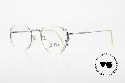 Jean Paul Gaultier 55-3271 Panto 90's Designer Glasses, high-end frame with many fancy details; see pictures, Made for Men and Women