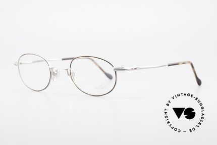 Bugatti 23547 Rare 90's Titanium Eyeglasses, ergonomic temples and nose pad for a 1st class comfort, Made for Men and Women