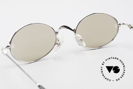 Cartier Filao Oval Platinum Sunglasses 90's, 2nd hand, but in mint condition (like new) + packing, Made for Men and Women
