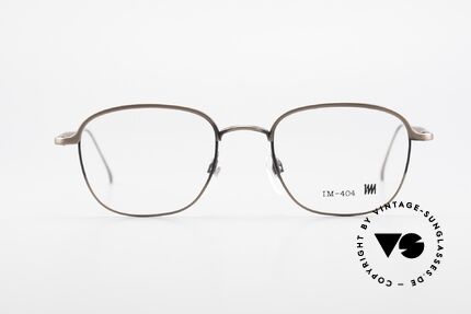 Miyake Design Studio IM404 Connoisseur Eyeglasses 90's, true INSIDER eyeglasses without big branding, Made for Men and Women