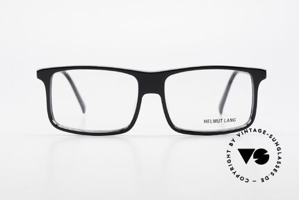 Helmut Lang 20-0002 Men's Vintage Glasses Black, stylish, elegant, puristic, functional, timeless, LANG, Made for Men