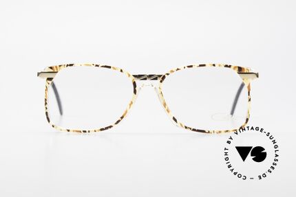 Cazal 341 True Vintage Glasses No Retro, great combination of transparency, color and metal, Made for Men and Women