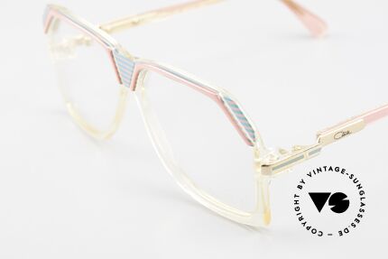 Cazal 186 80s Cazal Pink Turquois Crystal, never worn (like all our vintage Cazal eyeglasses), Made for Women