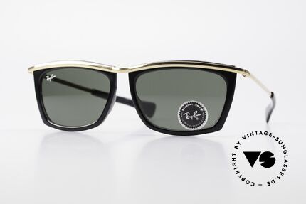Ray Ban Olympian II USA B&L Ray-Ban Sunglasses, unisex model of the Ray Ban Olympian Collection, Made for Men and Women