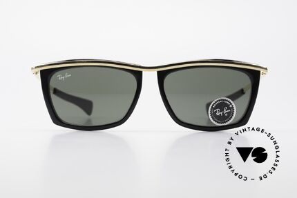 Ray Ban Olympian II USA B&L Ray-Ban Sunglasses, designer sunglasses of the 1980's by Ray Ban, USA, Made for Men and Women