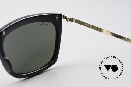 Ray Ban Olympian II B&L Ray-Ban Sunglasses USA, rare LIMITED EDITION in white pearl / black / gold, Made for Men and Women
