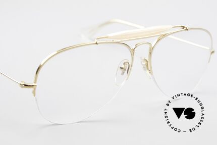 Ray Ban Balfast 810 Gold Doublé Old Vintage Frame, gold doublé: 1/30 10kt. proportion; high-end quality, Made for Men
