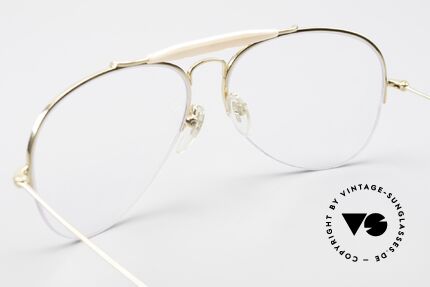 Glasses Ray Ban Balfast 810 Gold Doubl Old Vintage Frame