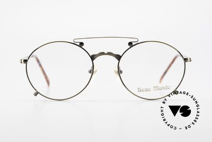 Beau Monde Knightsbridge Old Vintage Frame 90's Insider, French name says it all "Beau Monde" = beautiful world, Made for Men and Women