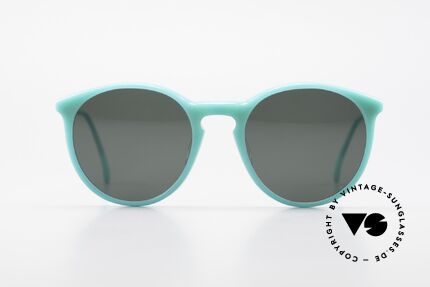 Alain Mikli 901 / 079 Green Pearl Panto Sunglasses, classic 'panto'-design with dark green sun lenses, Made for Men and Women