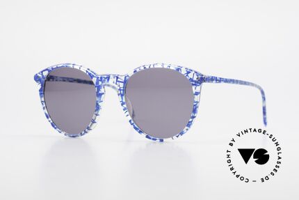 Alain Mikli 901 / 323 Panto Sunglasses Crystal Blue, elegant VINTAGE Alain Mikli designer sunglasses, Made for Men and Women Alain Mikli 901 / 323 Panto Sunglasses Crystal Blue, elegant VINTAGE Alain Mikli designer sunglasses, Made for Men and Women