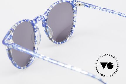 Alain Mikli 901 / 323 Panto Sunglasses Crystal Blue, NO RETRO shades, but an old ORIGINAL from 1989, Made for Men and Women Alain Mikli 901 / 323 Panto Sunglasses Crystal Blue, NO RETRO shades, but an old ORIGINAL from 1989, Made for Men and Women