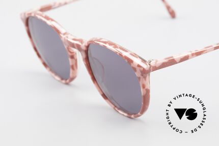 Alain Mikli 901 / 172 Panto Shades Red Pink Marbled, handmade quality and 125mm width = S - M size!, Made for Women