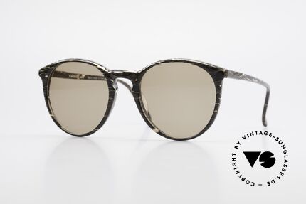 Alain Mikli 901 / 429 Brown Marbled Panto Shades Details